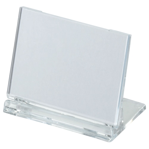 光 カード立て 可動式 W65×H45mm 透明 UC3-1 1個（ご注文単位1個）【直送品】