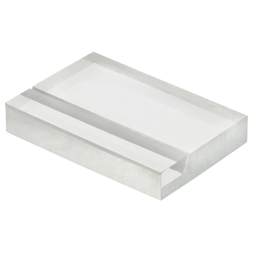 光 透明アクリルカード立て W30×D20×H5mm A235-1-6 6個/袋（ご注文単位1袋）【直送品】