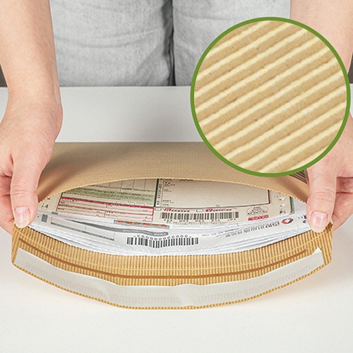 今村紙工 紙製クラフトクッション封筒 315×345+50mm KF-L 25枚/袋(ご注文単位1袋)【直送品】