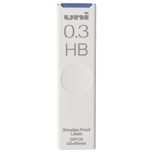 三菱鉛筆 シャープ替芯 ユニ 0.3mm HB ULS0325HB 25本/個（ご注文単位1個）【直送品】