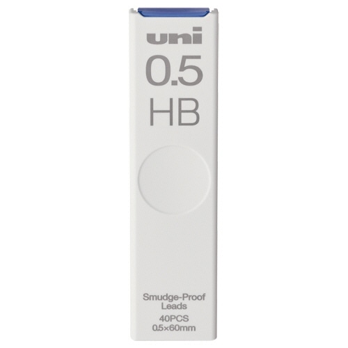 三菱鉛筆 シャープ替芯 ユニ 0.5mm HB ULS0540HB 40本/個（ご注文単位1個）【直送品】