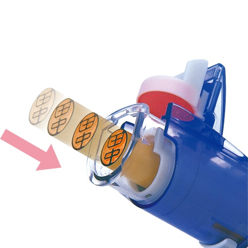三菱鉛筆 ワンタッチ式印鑑ホルダー「はん蔵」 透明ピンク HLD2T.13 1個(ご注文単位1個)【直送品】