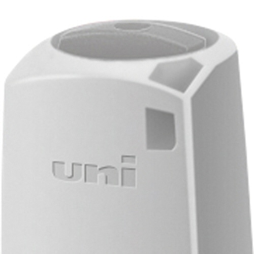 三菱鉛筆 ワンタッチ式印鑑ホルダー「はん蔵」 透明青 HLD2T.33 1個(ご注文単位1個)【直送品】