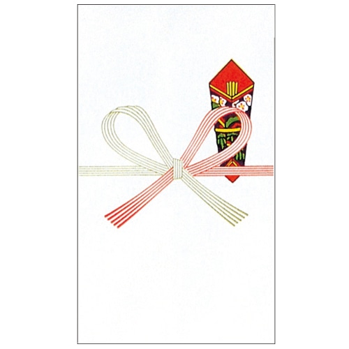 赤城 のり付円入袋 祝無地 フ5151 10枚/袋（ご注文単位1袋）【直送品】