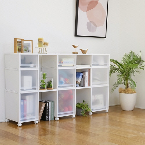 天馬 Fits フィッツ差込式キャスター CSP-40 ホワイト 4個/袋(ご注文単位1袋)【直送品】