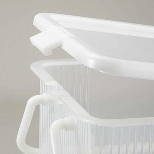 天馬 プレクシー ロックキャリー L W460×D307×H292mm クリアナチュラル 1個(ご注文単位1個)【直送品】