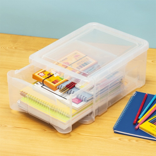 天馬 プレクシーケース L クリア 1個(ご注文単位1個)【直送品】