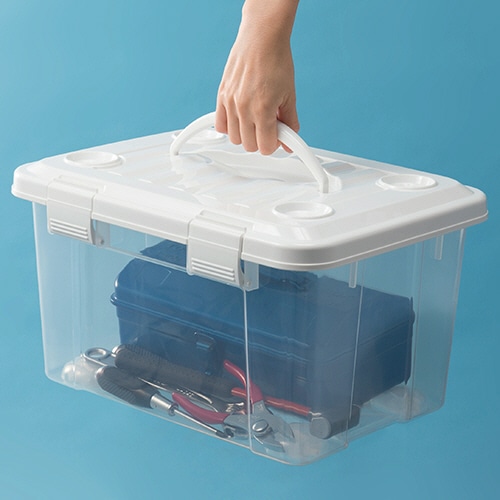 天馬 プロフィックス フリーボックス55ハンドル付 ホワイト 1個(ご注文単位1個)【直送品】