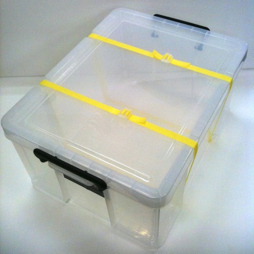 天馬 ロックス 660S W440×D660×H165mm クリア 1個(ご注文単位1個)【直送品】