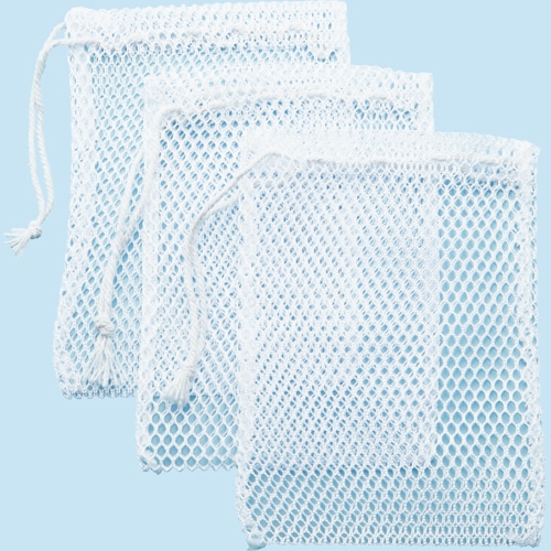 オカザキ せっけんネット 3枚/袋（ご注文単位1袋）【直送品】