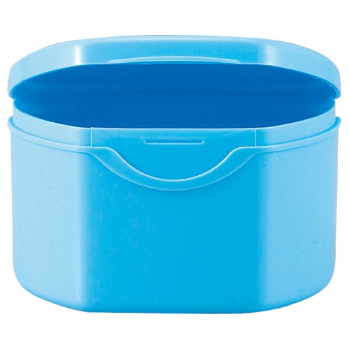 メディコム・ジャパン 入れ歯ケース ブルー D-DE-B 1個(ご注文単位1個)【直送品】