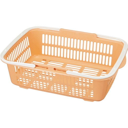 アサヒ化成 サンテール のせのせバスケット ペールオレンジ K-0151 1個(ご注文単位1個)【直送品】