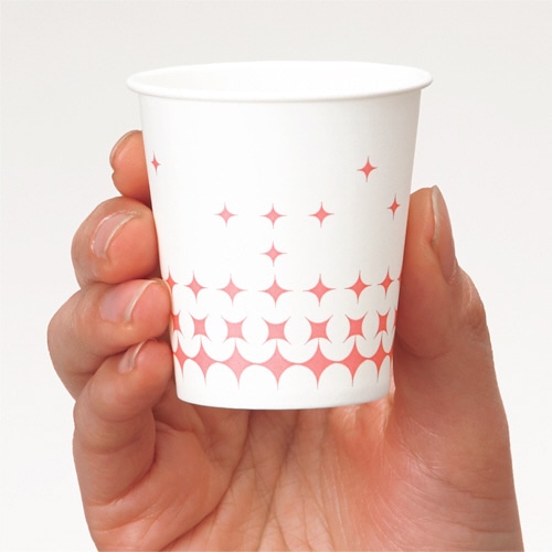 川西工業 うがい用紙コップ シャイン 90ml(3オンス) #9500 100個/袋(ご注文単位1袋)【直送品】