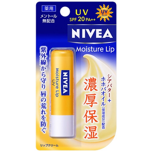 花王 ニベア モイスチャーリップ UV 3.9g 1本（ご注文単位1本）【直送品】