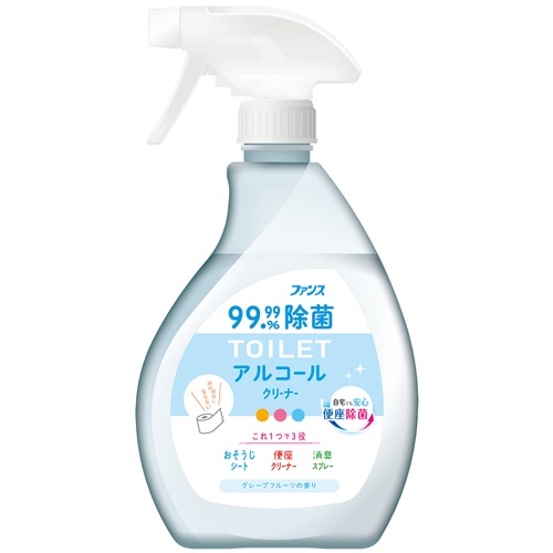 第一石鹸 ファンス トイレ用アルコール除菌クリーナー 本体 400ml 1本(ご注文単位1本)【直送品】