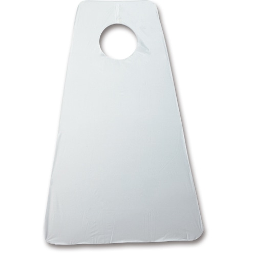 ストリックスデザイン お食事エプロン 使い捨てタイプ ホワイト KN-932 10枚/袋（ご注文単位1袋）【直送品】