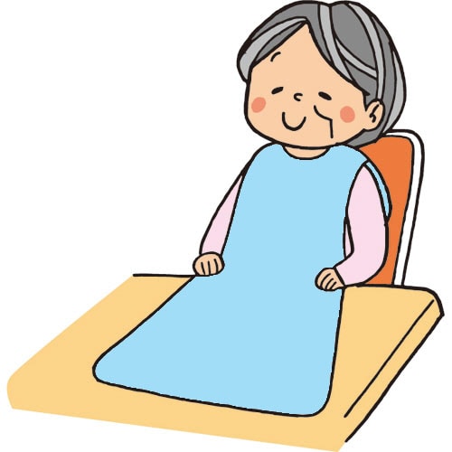 ストリックスデザイン お食事エプロン 使い捨てタイプ ホワイト KN-932 10枚/袋(ご注文単位1袋)【直送品】