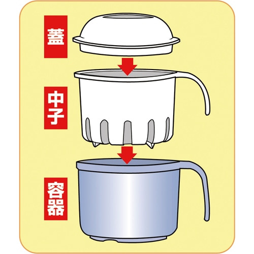 サナダ精工 入れ歯容器 J-9608 3個/袋(ご注文単位1袋)【直送品】