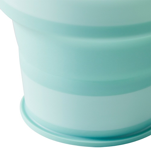 伊勢藤 おりたたみ うがいコップ UGAI cup 120ml ミントグリーン I-602-MG 1個(ご注文単位1個)【直送品】