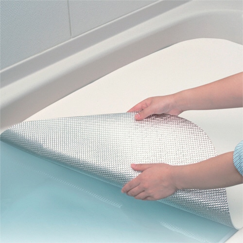 東和産業 NAL お風呂の保温 アルミ保温シート ロング 約70×120cm 1枚（ご注文単位1枚）【直送品】