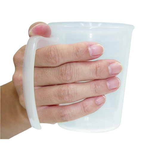 小森樹脂 手付スタッキングコップ ピンク 1個(ご注文単位1個)【直送品】