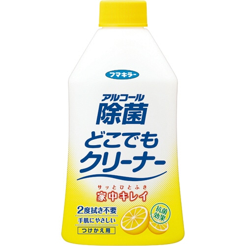フマキラー アルコール除菌 どこでもクリーナー つけかえ用 300ml 1本（ご注文単位1本）【直送品】