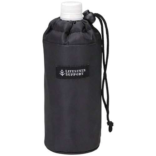 トルネ ペットボトルカバー 500ml用 シンプル ブラック P-3538 1個(ご注文単位1個)【直送品】