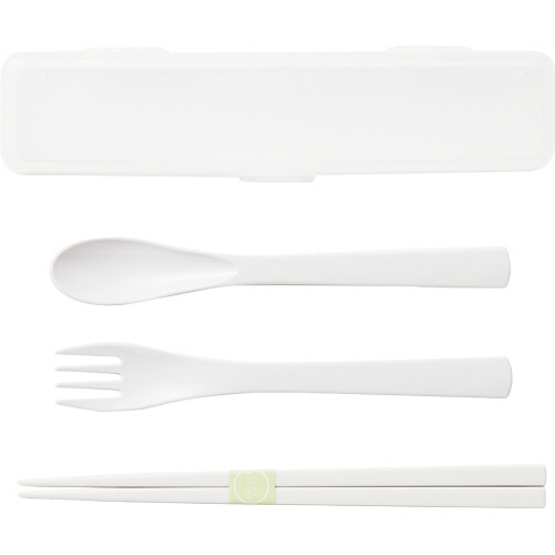 スケーター ケース付トリオセット(スプーン・フォーク・箸) TCP1 1個（ご注文単位1個）【直送品】