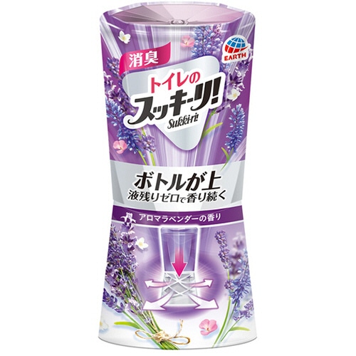 アース製薬 トイレのスッキーリ! アロマラベンダー 400ml 1個（ご注文単位1個）【直送品】