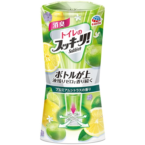 アース製薬 トイレのスッキーリ! プレミアムシトラス 400ml 1個（ご注文単位1個）【直送品】