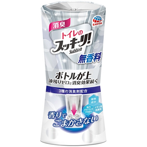 アース製薬 トイレのスッキーリ! 無香料 400ml 1個（ご注文単位1個）【直送品】