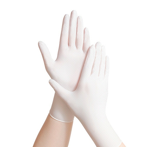 アマノ マーベルグローブ DAIYA パウダーフリー M ホワイト AM-CF362 100枚/箱(ご注文単位1箱)【直送品】