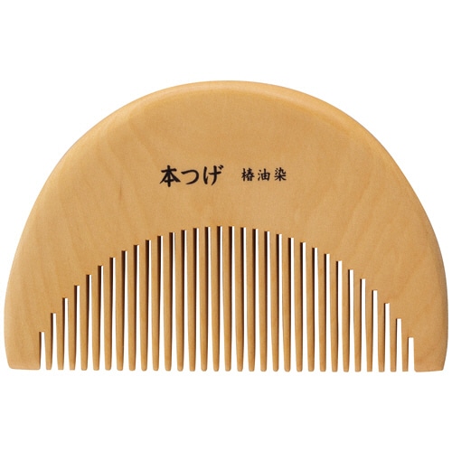 貝印 つげ櫛 半月形 KQ3136 1個（ご注文単位1個）【直送品】