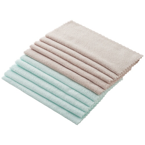 レック 激落ちくん マイクロファイバークロス S00735 10枚/袋(ご注文単位1袋)【直送品】