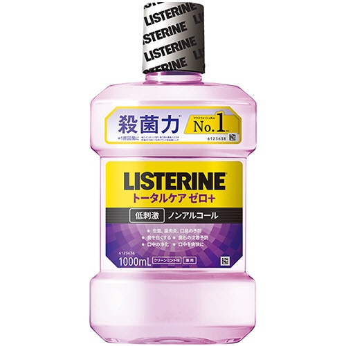 JNTLコンシューマーヘルス 薬用リステリン トータルケアゼロプラス 1000ml 1本（ご注文単位1本）【直送品】
