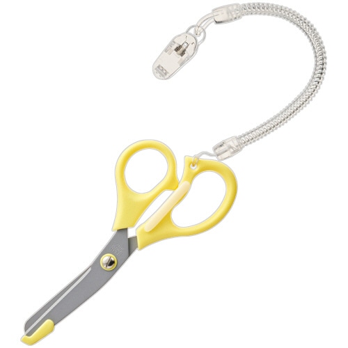 ティティメディカル ナーイスはさみ 右利き用 イエロー 1本(ご注文単位1本)【直送品】