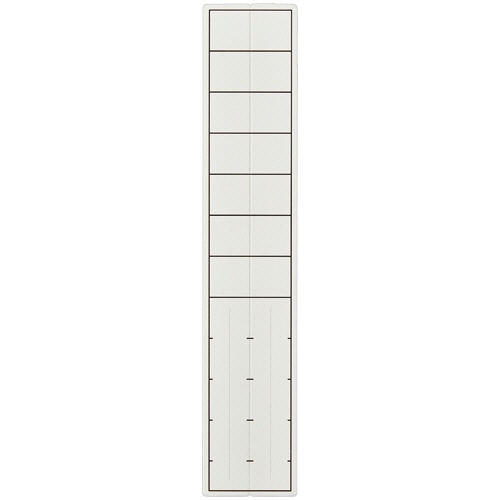 リヒトラブ 見出し紙(ロングタイプ) 無地 HK2101 100枚/袋(ご注文単位1袋)【直送品】