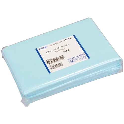 オオサキメディカル メディシーツ 100×120cm 10枚/袋(ご注文単位1袋)【直送品】