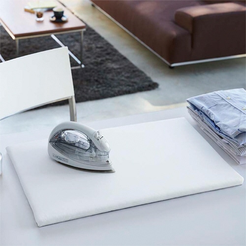 山崎実業 日本の匠シリーズ 平型アイロン台 ホワイト 01224 1台（ご注文単位1台）【直送品】