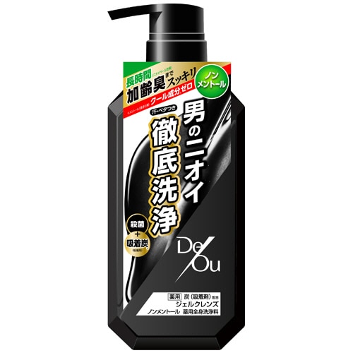ロート製薬 デ・オウ 薬用クレンジングウォッシュ ノンメントール ポンプ 520ml 1本(ご注文単位1本)【直送品】