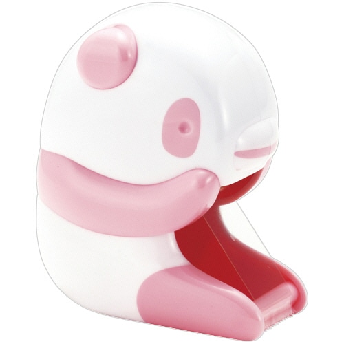 ニチバン セロテープ パンダカッター 15mm×8m ホワイト&ピンク CT-15PAWP 1個(ご注文単位1個)【直送品】