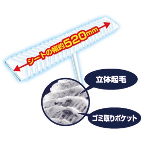 ユニ・チャーム 業務用ウェーブ フロアシート M 20枚/袋(ご注文単位1袋)【直送品】