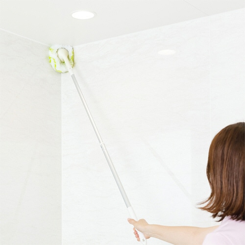 山崎産業 ユニットバスボンくん抗菌 ロング グリーン 1本(ご注文単位1本)【直送品】