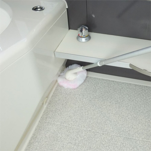 山崎産業 ユニットバスボンくん抗菌 ロング グリーン 1本(ご注文単位1本)【直送品】