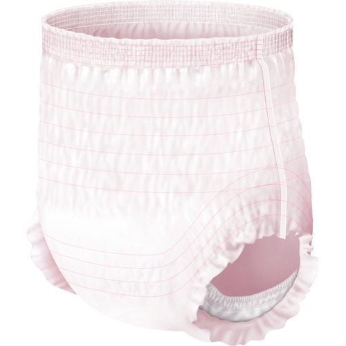 大王製紙 アテント 昼1枚安心パンツ 長時間快適プラス 女性向け ピンク M 16枚/袋(ご注文単位1袋)【直送品】