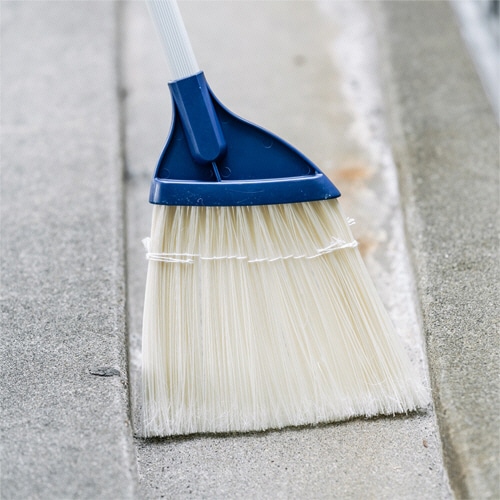 山崎産業 庭箒ニューブルロン 長柄 1本(ご注文単位1本)【直送品】