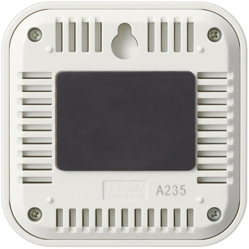 タニタ アナログ温湿度計 アイボリー TT-587-IV 1台（ご注文単位1台）【直送品】