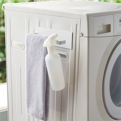 山崎実業 マグネットバスブーツホルダー タワー ホワイト 03625 1個(ご注文単位1個)【直送品】