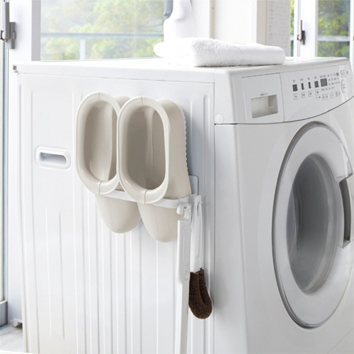 山崎実業 マグネットバスブーツホルダー タワー ホワイト 03625 1個(ご注文単位1個)【直送品】