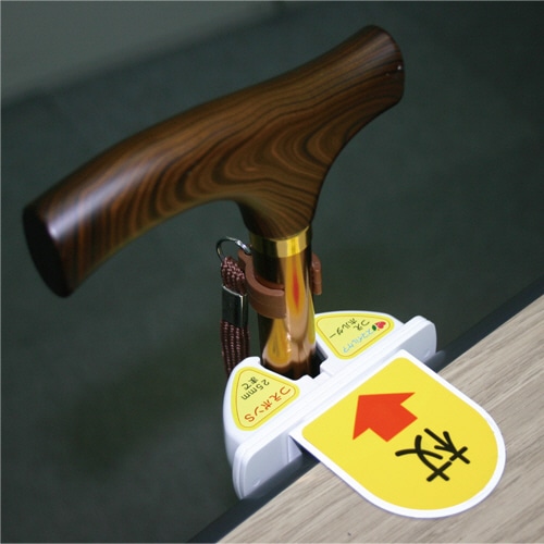 オフィス・ラボ 杖ホルダー つえポン テーブル・カウンター用 TH-S002T 1個(ご注文単位1個)【直送品】